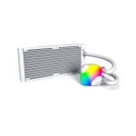 Montech Hyperflow 240-mm-Flüssigkeitskühlung mit 2 PWM-aRGB-Lüftern, AM5 Weiß Montech Hyperflow 240-mm-Flüssigkeitskühlung mit 2 PWM-aRGB-Lüftern, AM5 Weiß