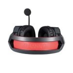 Auriculares Savio con cable Jack 3.5mm + USB y micrófono, LED rojo Gaming Auriculares Savio con cable Jack 3.5mm + USB y micrófono, LED rojo Gaming