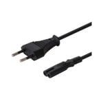 Cable alimentación Savio CL-97 1.2M Europlug tipo C 2 pines Negro Cable alimentación Savio CL-97 1.2M Europlug tipo C 2 pines Negro