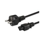 Cable SAVIO 1.2m IEC Tipo C H03VV-F 2.5A Negro Compatible Portátiles E/F Cable SAVIO 1.2m IEC Tipo C H03VV-F 2.5A Negro Compatible Portátiles E/F