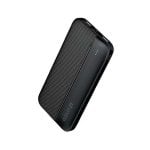 Powerbank Unico Plus 10000 mAh 2,1 A Schwarz ABS 2×USB-A Micro USB Typ C Powerbank Unico Plus 10000 mAh 2,1 A Schwarz ABS 2×USB-A Micro USB Typ C
