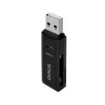 Lecteur de carte SD compact Savio AK-63 USB 2.0 480 Mbps Plug and Play Lecteur de carte SD compact Savio AK-63 USB 2.0 480 Mbps Plug and Play
