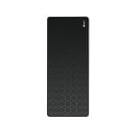 Tappetino per mouse da gioco UNI JIAJI 800x300x3mm Tessuto/Gomma Nero Antiscivolo XL