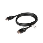 Club 3D HDMI-Kabel 2.1, 1,5 m, 4K120Hz, 8K60Hz, 48 Gbit/s, vergoldet, ARC, Schwarz Club 3D HDMI-Kabel 2.1, 1,5 m, 4K120Hz, 8K60Hz, 48 Gbit/s, vergoldet, ARC, Schwarz