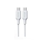 UNICO CB1355 USB-C-auf-USB-C-Kabel 60 W 1 m PVC Weiß Schnellladung