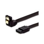 Cable SATA III Savio GAK-04 Black 30cm Macho/Macho Angular Contactos Oro Cable SATA III Savio GAK-04 Black 30cm Macho/Macho Angular Contactos Oro