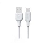 Câble Lightning UNICO CB1430 3,4 A 2 m USB-A PVC Blanc Apple OD 3,5 mm