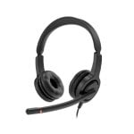 Auriculares Axtel con cable USB-C y 3.5mm, cancelación de ruido y micrófono profesional Auriculares Axtel con cable USB-C y 3.5mm, cancelación de ruido y micrófono profesional
