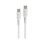 Cable Hune AT-ACC-CA-394NIE USB-C a USB-C 3m Blanco 3A 60W RTPE Carga y Sincroniza