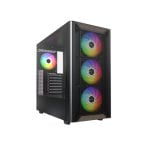 Torre ATX Montech XR WOOD (B) Negro Midi-Tower 4x120mm RGB Ventana Lateral Torre ATX Montech XR WOOD (B) Negro Midi-Tower 4x120mm RGB Ventana Lateral