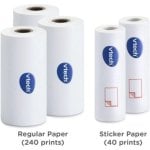 Carta termica sostitutiva Vtech Print Cam, 5 rotoli (3 termici + 2 adesivi), 480 fogli Carta termica sostitutiva Vtech Print Cam, 5 rotoli (3 termici + 2 adesivi), 480 fogli