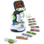 Microscopio multimediale VTech Schermo HD 200x 240 Immagini BBC 18 Smart Card Microscopio multimediale VTech Schermo HD 200x 240 Immagini BBC 18 Smart Card