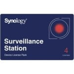 Synology Surveillance Device Pack-Lizenz für 4 Geräte, Erweiterung der physischen Überwachung Synology Surveillance Device Pack-Lizenz für 4 Geräte, Erweiterung der physischen Überwachung