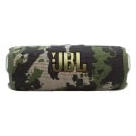 Coluna Bluetooth sem fios JBL Flip 7 bidirecional de 35 W, design cilíndrico, caqui