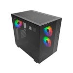 Chasis Montech KING 65 PRO ARGB Black ATX Ventilación Premium Triple Ventilador Chasis Montech KING 65 PRO ARGB Black ATX Ventilación Premium Triple Ventilador
