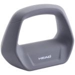 Pesa rusa Head HA725A01 2,6 kg hierro fundido recubierta de silicona agarre antideslizante Pesa rusa Head HA725A01 2,6 kg hierro fundido recubierta de silicona agarre antideslizante