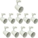 Foco COB LED 30W Blanco JANDEI para Carril Monofásico 220V Montaje Flexible