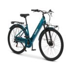 Vélo électrique Nilox Green 250 W, écran LCD de 80 km, batterie au lithium, Shimano 28 pouces
