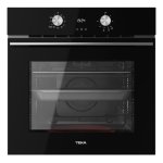 Horno eléctrico Teka HLB 8408 BK 71L Negro integrado con control giratorio