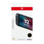 Protection d'écran Hori pour Nintendo Switch 2, transparente, antireflet, application facile Protection d'écran Hori pour Nintendo Switch 2, transparente, antireflet, application facile