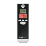 Alcootest Clatronic AT 3605 Portable LCD Double Écran Alarme Blanc/Noir