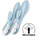 Satisfyer Air Pump Bunny 1 Wiederaufladbarer aufblasbarer Vibrator mit 12 Modi, sicheres Silikon Satisfyer Air Pump Bunny 1 Wiederaufladbarer aufblasbarer Vibrator mit 12 Modi, sicheres Silikon