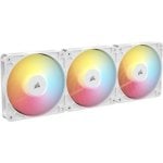 Lot de 3 ventilateurs à flux inversé Corsair RS120-R ARGB 120 mm PWM Blanc Lot de 3 ventilateurs à flux inversé Corsair RS120-R ARGB 120 mm PWM Blanc