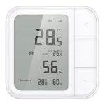 Sensore climatico Aqara W100 LCD da 3,4″ Dual Matter Thread Zigbee 3 pulsanti 9 azioni