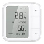 Sensor Climático Aqara W100 LCD 3.4″ Dual Matter Thread Zigbee 3 Botones 9 Acciones