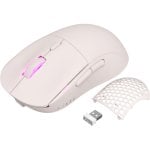 Ratón AJAZZ inalámbrico 26000 DPI Rosa Azúcar PTFE programmable 6 botones Ratón AJAZZ inalámbrico 26000 DPI Rosa Azúcar PTFE programmable 6 botones