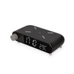 Ksix 10w Despertador Cargador Inalámbrico, Tecnología Qi, Indicador De Temperatura, Negro Ksix 10w Despertador Cargador Inalámbrico, Tecnología Qi, Indicador De Temperatura, Negro