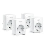 Presa Intelligente TP-Link Tapo P100 4-pack Wireless Wi-Fi Bluetooth Compatibile Alexa Google