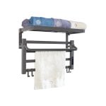 Toallero eléctrico Purline NTW-09 55W aluminio negro ultra silencioso control táctil portátil Toallero eléctrico Purline NTW-09 55W aluminio negro ultra silencioso control táctil portátil