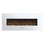 Chimenea eléctrica Purline CHE-505 2000W LED 8 Colores Cristal Templado Mural Panorámica Chimenea eléctrica Purline CHE-505 2000W LED 8 Colores Cristal Templado Mural Panorámica