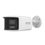 Cámara IP Hikvision DS-2CD1T67G2HP-LIUF/SRB 6MPx PoE 2.8mm 180° Color 24/7 Audio AI