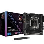 ASRock B760I LGA 1700 Mini ITX Phantom Gaming Mainboard Lightning WiFi DDR5 PCIe