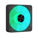 Ventilateur supplémentaire APNX FP1-Q 120 mm PWM ARGB-BK noir, vitesse variable, installation facile Ventilateur supplémentaire APNX FP1-Q 120 mm PWM ARGB-BK noir, vitesse variable, installation facile