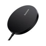 Cargador inalámbrico Baseus Simple Mini 3 15W Negro imanes N52 6,1mm rotación 360º Cargador inalámbrico Baseus Simple Mini 3 15W Negro imanes N52 6,1mm rotación 360º