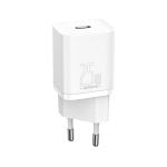 Cargador Baseus Super Si Quick Charger 1C 25W USB-C Compacto Blanco 51g Cargador Baseus Super Si Quick Charger 1C 25W USB-C Compacto Blanco 51g