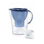 Carafe Brita Marella 2,4 L bleue Maxtra Pro avec filtre PP haute efficacité Carafe Brita Marella 2,4 L bleue Maxtra Pro avec filtre PP haute efficacité