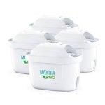 Filtre Brita Maxtra PRO Pure Performance 4 unités, réduction du calcaire en bioplastique Filtre Brita Maxtra PRO Pure Performance 4 unités, réduction du calcaire en bioplastique