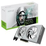 Carte graphique KFA2 GeForce RTX 5070 12 Go GDDR7 Blanc 1-Click OC DLSS 4 Carte graphique KFA2 GeForce RTX 5070 12 Go GDDR7 Blanc 1-Click OC DLSS 4
