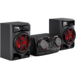 Microset LG CK43N XBOOM 300W RMS Bluetooth USB Aux TV Zwart