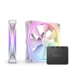 Ventilateur annulaire LED double NZXT F140 RGB Duo 140 mm 1 800 tr/min avec contrôleur Ventilateur annulaire LED double NZXT F140 RGB Duo 140 mm 1 800 tr/min avec contrôleur