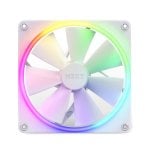 Ventilateur supplémentaire NZXT F140 RGB 140 mm PWM 18 LED blanches personnalisables CAM Ventilateur supplémentaire NZXT F140 RGB 140 mm PWM 18 LED blanches personnalisables CAM