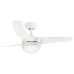 Ventilador de Techo con Luz Orbegozo CP 128105 40W 105cm 6 Velocidades Motor DC Silencioso con Mando