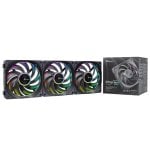 Ventilateur supplémentaire Seasonic MagFlow 1225 ARGB 120 mm 2000 tr/min avec contrôle PWM et ARGB Ventilateur supplémentaire Seasonic MagFlow 1225 ARGB 120 mm 2000 tr/min avec contrôle PWM et ARGB