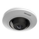 Cámara IP Hikvision DS-2CD2955G0-ISU 5MP ojo de pez 1.05mm WDR 120dB IR 8m PoE Audio