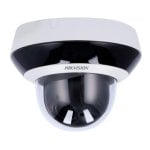 Cámara IP Dome PTZ Hikvision DS-2DE2A404IW-DE3/W 4MP Zoom Óptico x4 IR 20m WiFi PoE Exterior