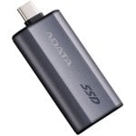 ADATA SC750 SSD Externo 500GB USB-C 10Gbps 1050MB/s Cinzento ADATA SC750 SSD Externo 500GB USB-C 10Gbps 1050MB/s Cinzento